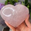 Cœur en Quartz Rose de Madagascar, N.153