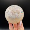 Sphère en Agate Fleur, Madagascar n°181