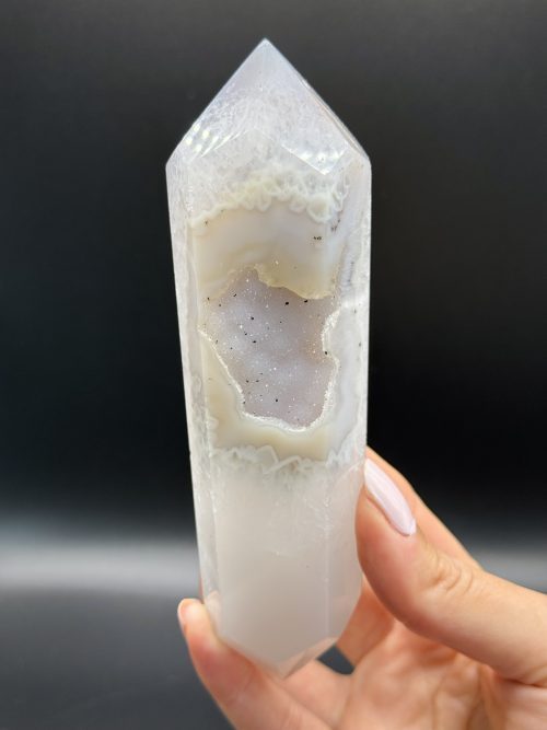 Pointe double en Agate n°375, Brésil