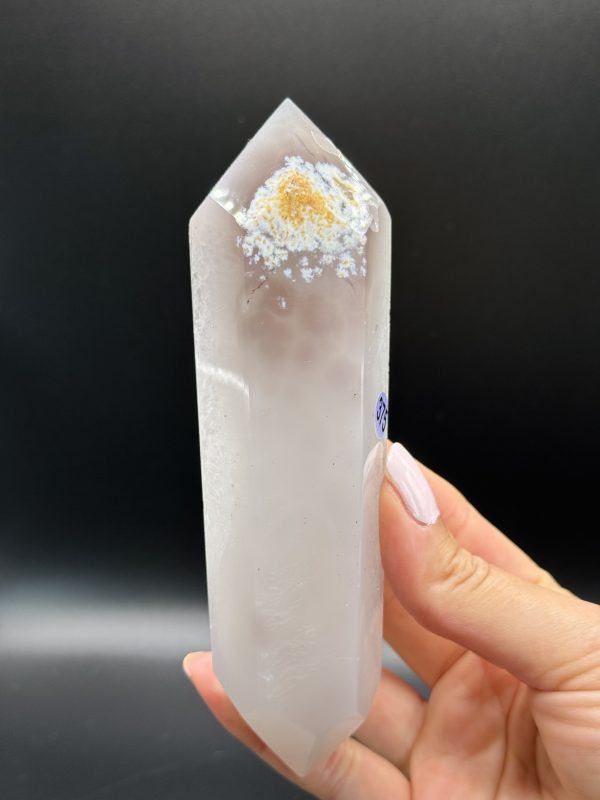 Pointe double en Agate n°375, Brésil