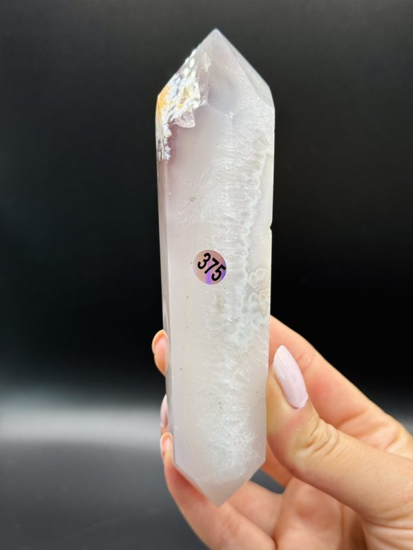 Pointe double en Agate n°375, Brésil