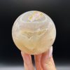 Sphère en Agate Fleur, Madagascar n°181
