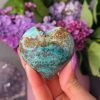 Cœur Chrysocolle n°165, Pérou