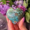 Cœur Chrysocolle n°172, Pérou