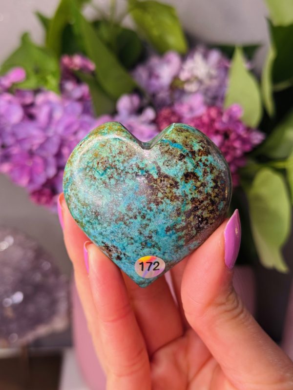 Cœur Chrysocolle n°172, Pérou