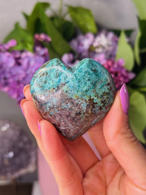 Cœur Chrysocolle n°139, Pérou