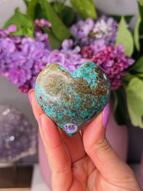 Cœur Chrysocolle n°165, Pérou