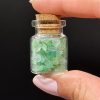 Petite fiole pierres naturelles Aventurine Verte