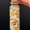 Fiole pierres naturelles Calcite Jaune