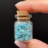 Petite fiole pierres naturelles Turquoise