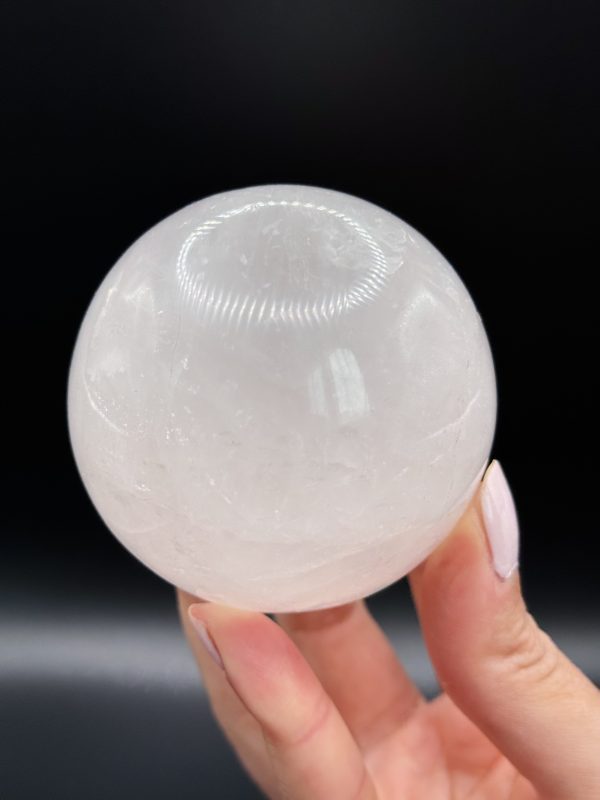 Sphère de Quartz Rose, Madagascar n°141