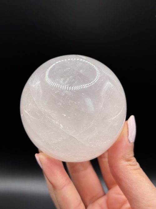 Sphère de Quartz Rose, Madagascar n°141