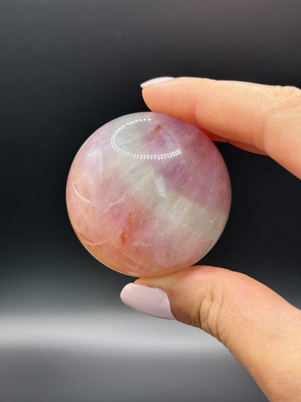 Sphère en Fluorite Candy Multicolore n°135