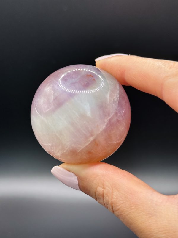 Sphère en Fluorite Candy Multicolore n°135