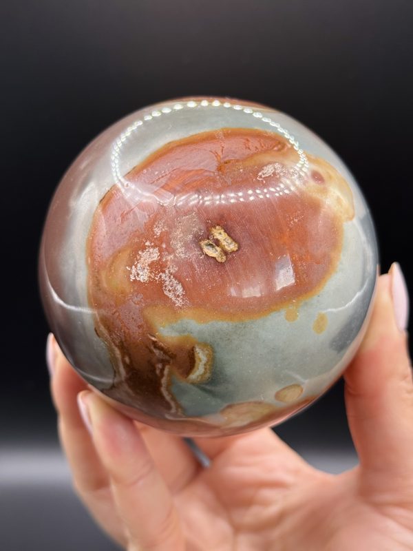 Sphère en Jaspe Polychrome, Madagascar n°144