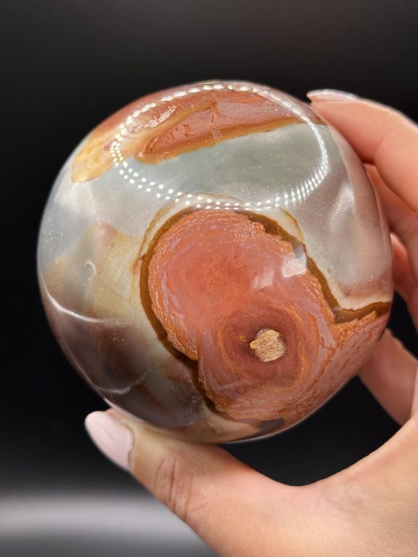 Sphère en Jaspe Polychrome, Madagascar n°144
