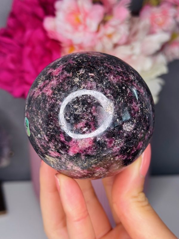 Sphère en Rhodonite n°130, Madagascar