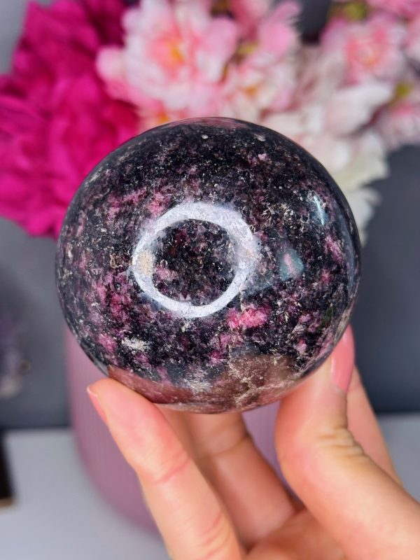 Sphère en Rhodonite n°130, Madagascar