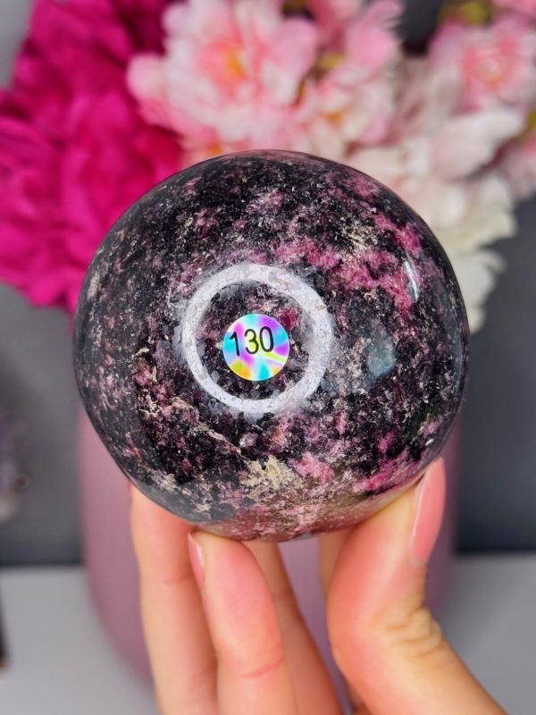 Sphère en Rhodonite n°130, Madagascar