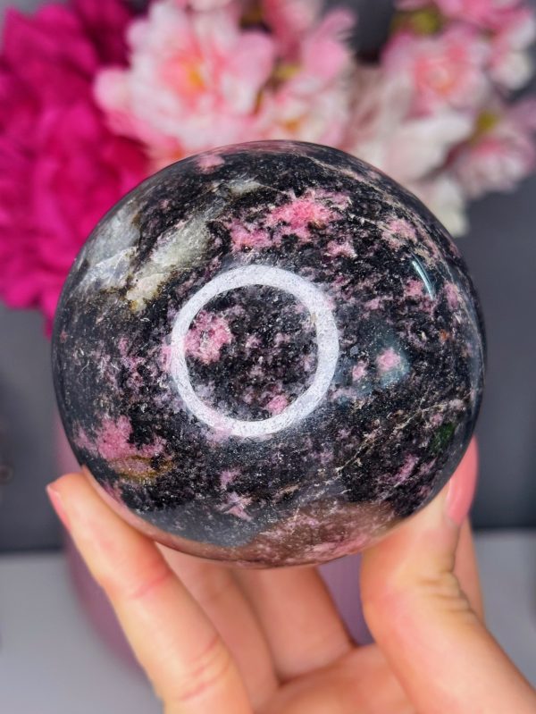 Sphère en Rhodonite n°129, Madagascar