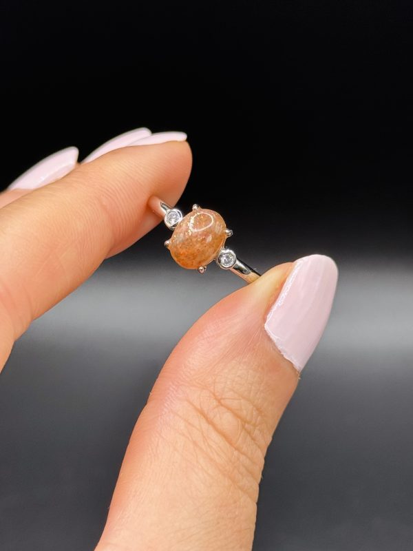 Bague Pierre de Soleil ajustable