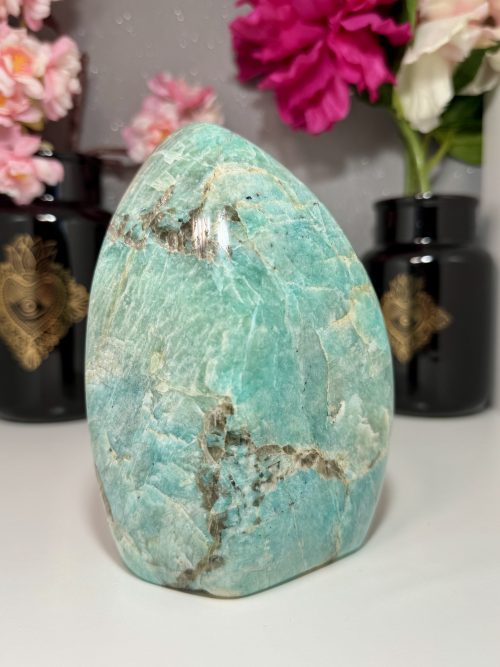 Forme Libre en Amazonite, Madagascar N°327