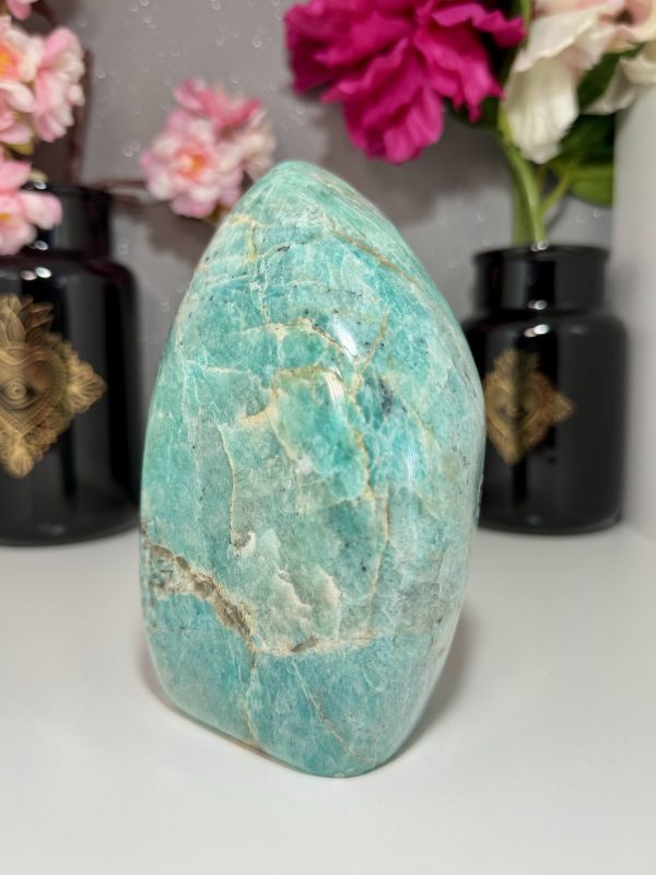 Forme Libre en Amazonite, Madagascar N°327