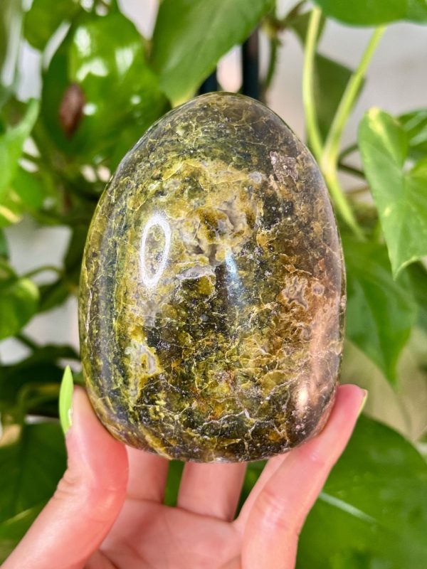 Forme libre en Opale verte de Madagascar minéraux cristaux pierres naturelles lithothérapie 3 Forme Libre en Opale Verte de Madagascar, N.162