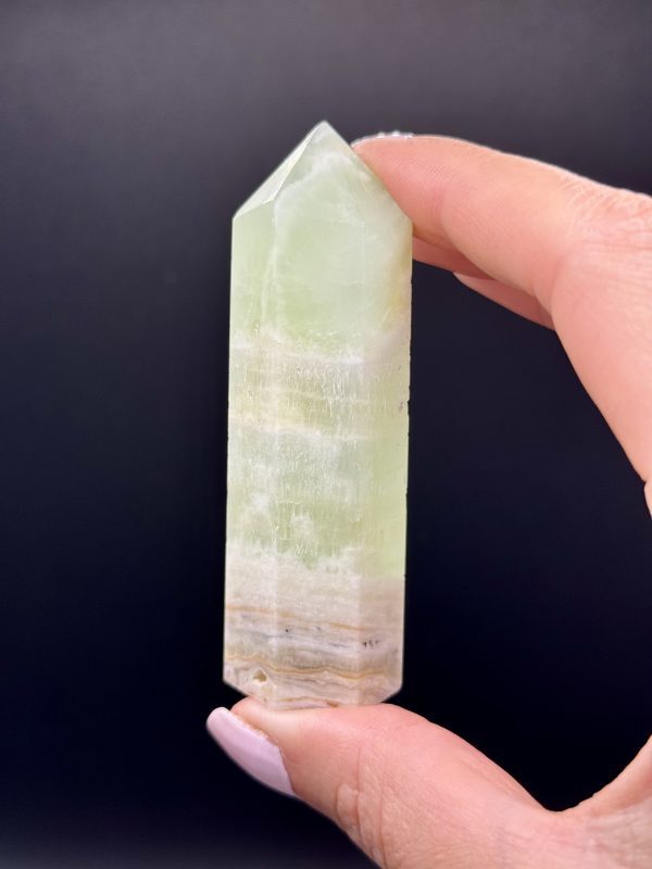 Pointe en Calcite Pistache n°9