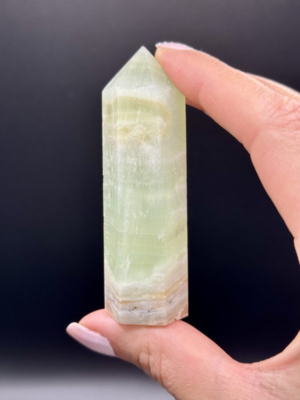 Pointe en Calcite Pistache n°9