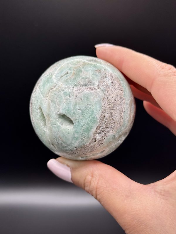 Sphère en Calcite des Caraïbes