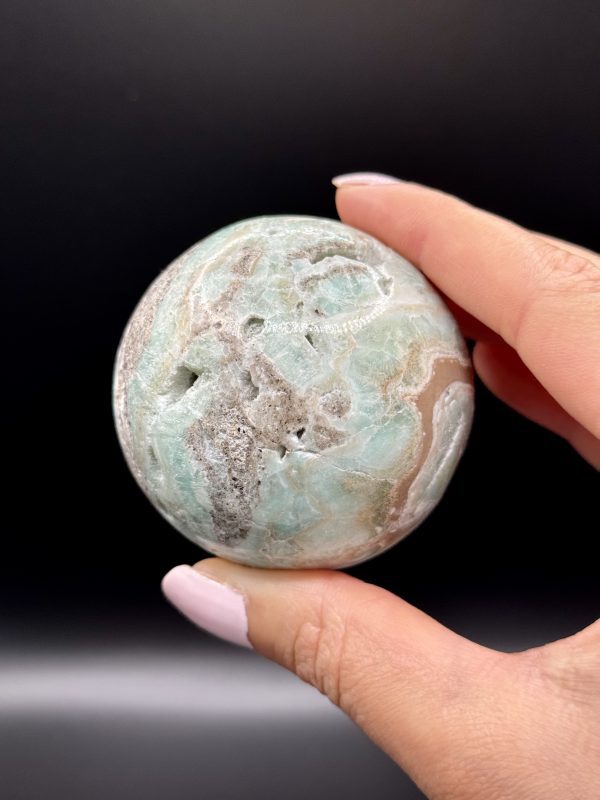 Sphère en Calcite des Caraïbes