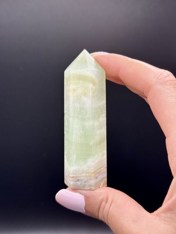 Pointe en Calcite Pistache n°9