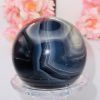 Sphère Agate Bleue n°191