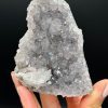 Géode en Améthyste, Calcite & Hématite, Brésil, N.157