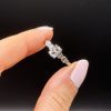 Bague Cristal de Roche ajustable argent s925