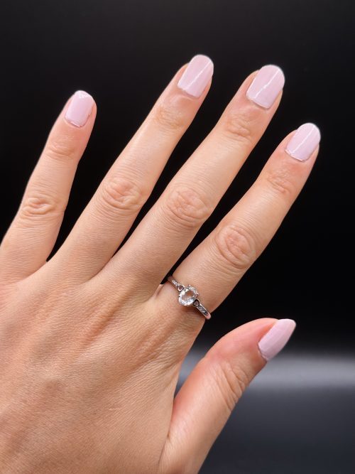 Bague Cristal de Roche ajustable