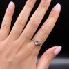 Bague Cristal de Roche ajustable argent s925
