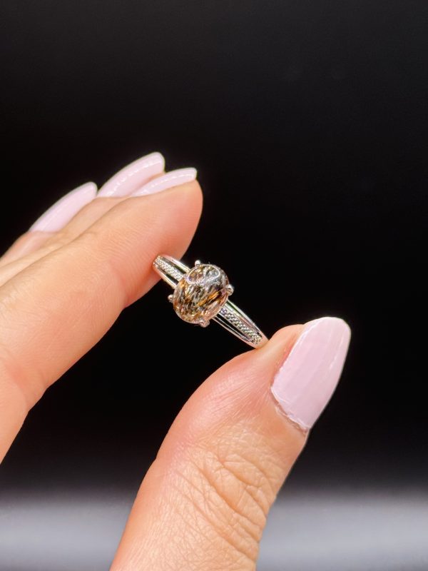 Bague Quartz Rutile