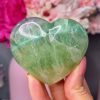 Cœur en Fluorite verte, Madagascar