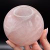 Grosse sphère en Quartz Rose N°167, Madagascar