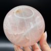 Grosse sphère en Quartz Rose N°167, Madagascar