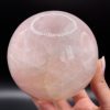 Grosse sphère en Quartz Rose N°167, Madagascar