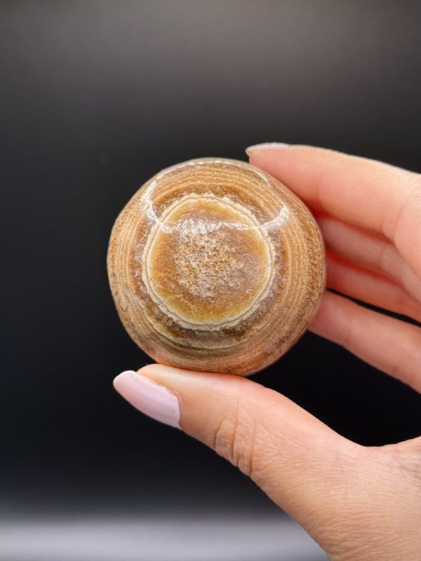 Sphère en Calcite Chocolat n°180, Maroc