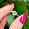 bague ajustable en pierre naturelle quartz cristal de roche cristaux minéraux Bague Cristal de Roche ajustable