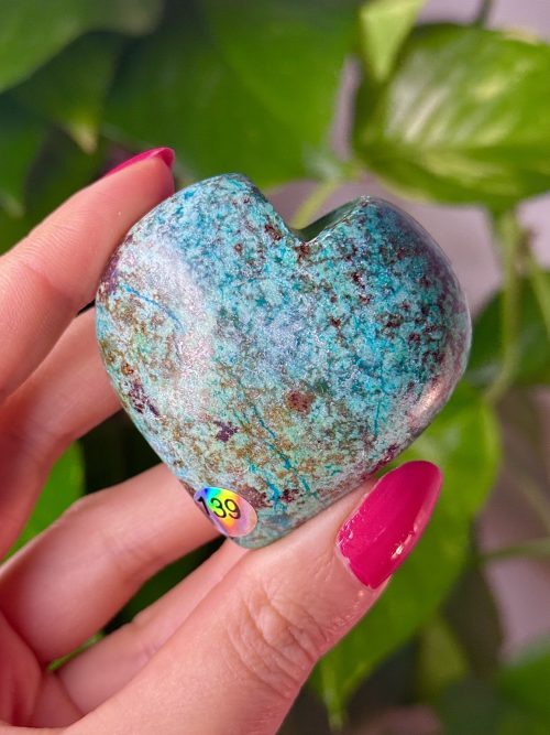 Cœur Chrysocolle, Pérou, N.139