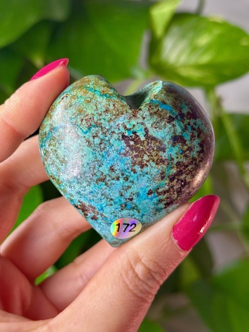 Cœur Chrysocolle, Pérou, N.172