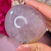Galet en Quartz Rose n°45, Madagascar