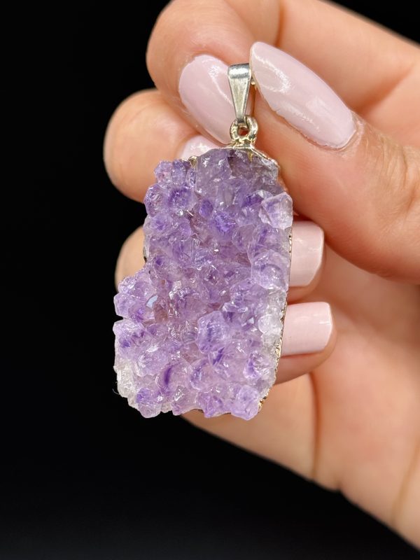 Pendentif en Améthyste, Brésil, N.156