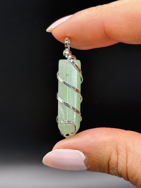 Pendentif en Aventurine Verte